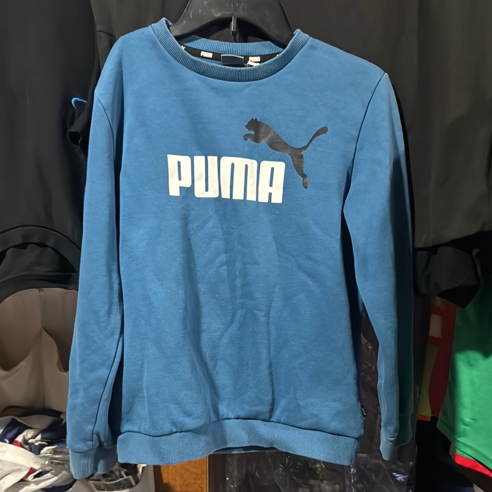 Puma Kids Blue Sweatshirt